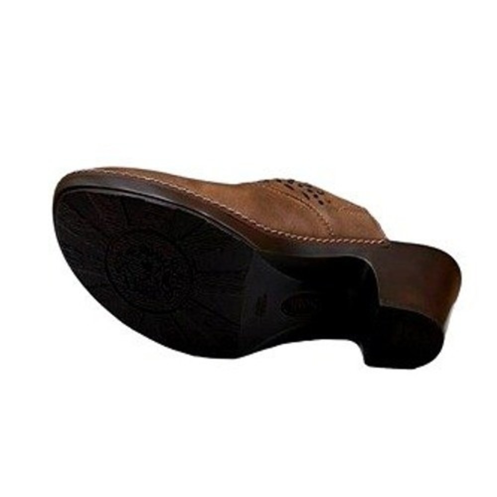 Sofft Laina Women's Closed Toe Leather Clogs Size 7.5 Mocha/Brown Arch Support - Picture 6 of 12